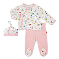 Magnetic Me Pink Carnivale Modal Kimono Set